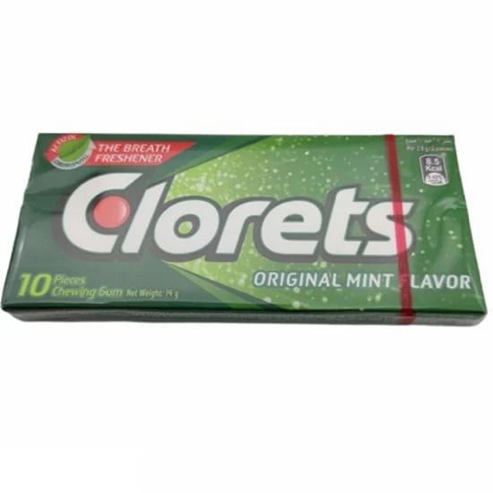 CLORETS GUM ORIGINAL BIG