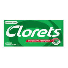 CLORETS GUM