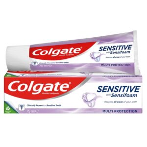 COLGATE SENSITIVE WITH SENSIFOAM TOOTH PAS