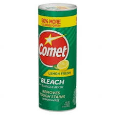 COMET 2X SCRUBBING POWDER BLEACH