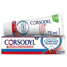 CORSODYL TOOTH PASTE EXTRA FRESH 75ML