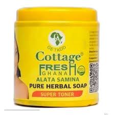 COTTAGE FRESH GHANA PURE HERBAL SOAP SUPER TONER 550G