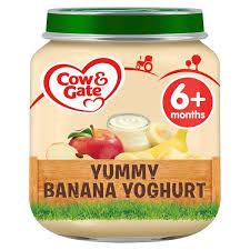 COW & GATE YUMMY BANANA YOGHURT 125G