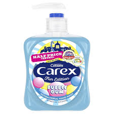 CUSSONS CAREX PROTECTS BUBBLE GUM 250ML