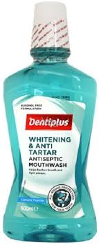 DENTIPLUS MOUTHWASH WHITENING N SENSITIVE