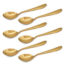 DESERT GOLDEN TEA SPOON PACK X6 PCS