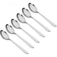 DESERT SILVER SPOON PACK X6
