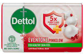 DETTOL SOAP EVENTONE PINK GLOW 105G