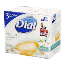 DIAL WHITE TEA N VIT. E SOAP BY 3