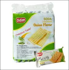 DIDIAN SODA CRACKERS ONION FLAVOUR