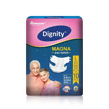 DIGNITY ADULT DIAPER LARGE