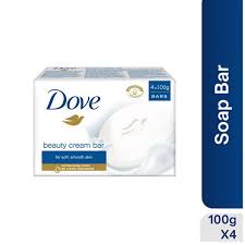 DOVE CREAM BAR SOAP X4