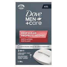 DOVE MEN CARE DEEP CLEAN EXFOLIATING SOAP 106G