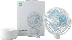 DP-7676 OSCILLATING RECHARGEABLE PORTABLE FAN