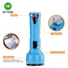 DP LED RECHARGEABLE TORCH LED 9086