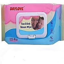 DRY LOVE BABY WIPES 60PCS