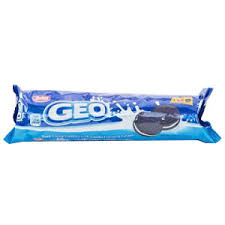 DUKES GEO DARK COCOA COOKIES WITH VANILLA