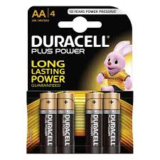 DURACELL BATTERY AA4 LR6 1.5V