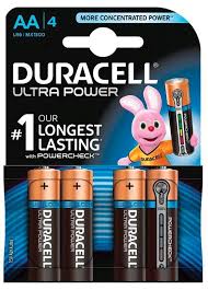 DURACELL BATTERY AA4 LR6 MX1500 1.5V