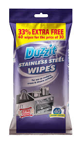 DUZZIT STAINLESS WIPES