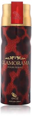 EKOZ BODY SPRAY GLAMORAMA POUR FEMME RED