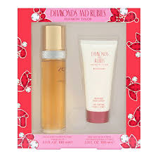 ELIZABETH TAYLOR DIAMOND N RUBIES SET