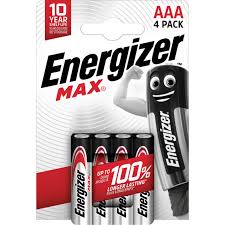 ENERGIZER ALKALINE BATTERY AAA LR03 1.5V