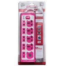 EURO GOLD 5 WAY MULTI EXTENSION SOCKET A135