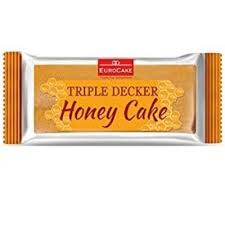 EUROCAKE TRIPLE DECKER HONEY CAKE 60G