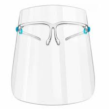 FACE SHIELD WITH EYE WEAR