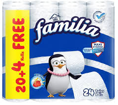 FAMILIA CLASSIC 4 TOILET ROLLS