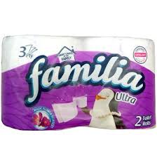 FAMILIA  ULTRA  MAGIC FLOWER  2 TOILET ROLLS