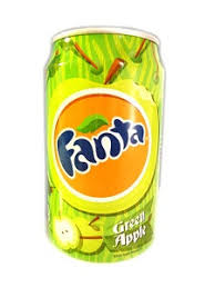 FANTA APPLE CAN