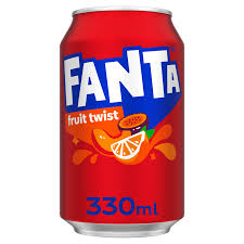 FANTA CAN FRUIT TWIST. 330ML