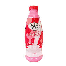 FARM PRIDE YOGHURT 1L STRAWBERRY