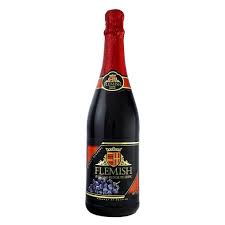 FLEMISH SPRAKLING RED GRAPE 75CL