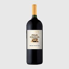 FOUR COUSINS RED WINE 750ML