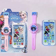 FROZEN TOY PHONE N WATCH