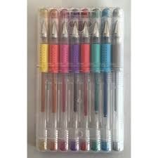 GLICCER PEN 8 PCS