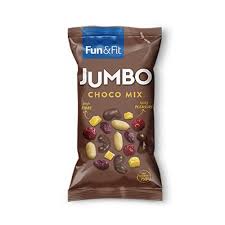FUN & FIT JUMBO NUTS CHOCO MIX 75G