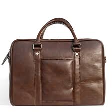 G LOMI BRIEF CASE BROWN BIG