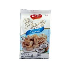 GASTONE MINI PARTY WAFERS COCONUT 125G