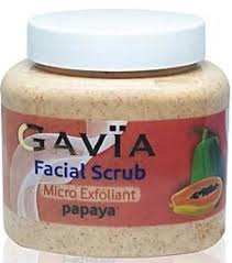 GAVIA PREMIUM PAPAYA FACIAL SCRUB 500G