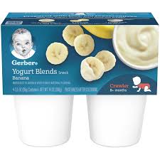 GERBER YOGURT BLENDS BANANA
