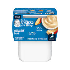 GERBER YOGURT BLENDS PEACH PCS