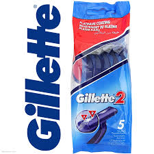 GILLETTE 2 POUCH BY 5PCS