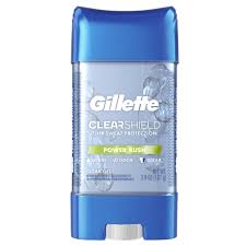 GILLETTE CLEAR GEL POWER RUSH