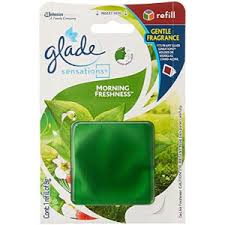 GLADE SENSATION AIR FRESHNER MORNING