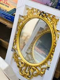 GOLD BATHROOM MIRROW