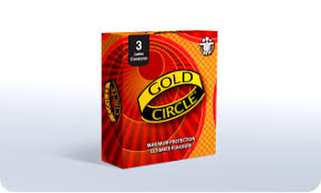 GOLD CIRCLE 3  LATEX CONDOMS